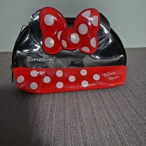 Disney‎ Minnie Mouse Crème Shop Travel Makeup Zip Bag Pouch